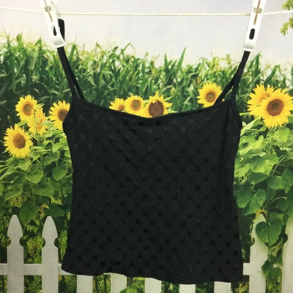 La Blanca by Rod Beattie Black Swim Tank Top & Bottoms 6